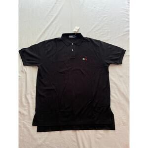 VTG 80’s Polo by Ralph Lauren Black Polo Shirt NWT